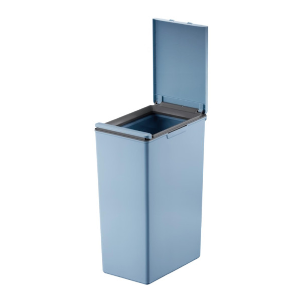 Morandi Touch. Poubelle de recyclage 40L Bleu - EKO | Art. 31204007 - Vue 2