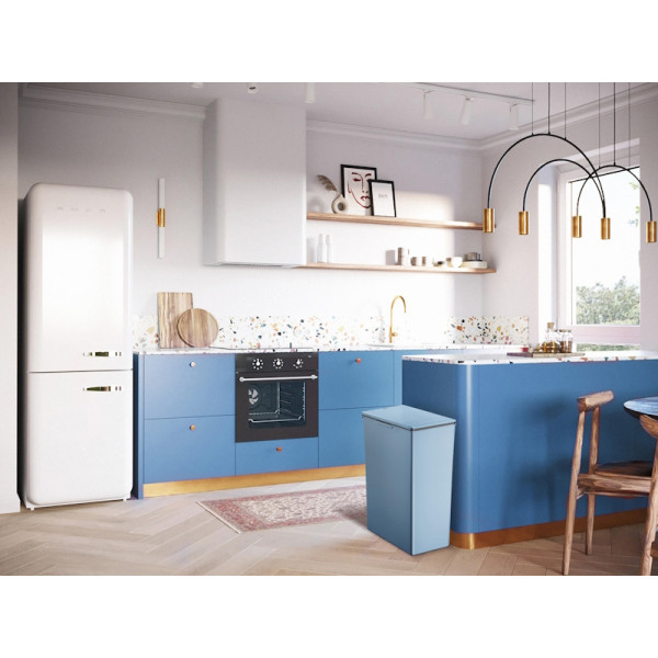 Morandi Touch. Poubelle de recyclage 40L Bleu - EKO | Art. 31204007 - Vue 7