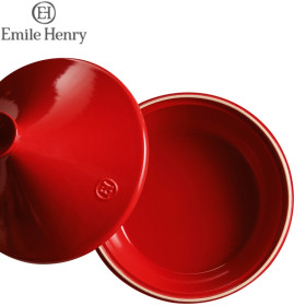 Flame. Tajine Rouge Grand Cru 32 cm - Emile Henry | Art. 3289313456323 - Vue 2