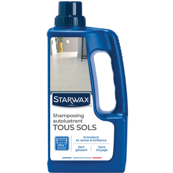 Sols carrelés. Shampooing brillant 1L - Starwax | Art. 3365000003084