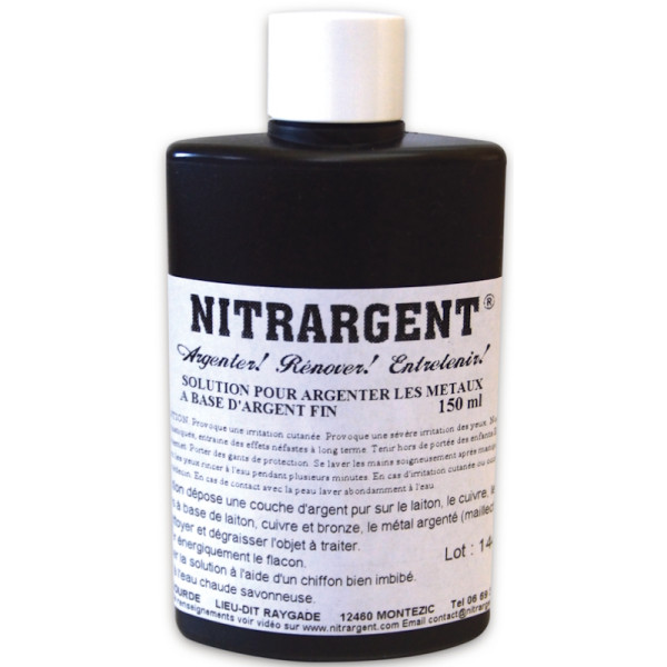Nitrargent. Argenture en Flacon 150 mL - Naudet Dourde