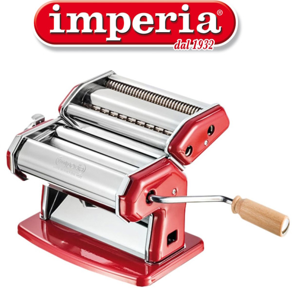 Machine à pâtes manuelle IMPERIA 150 - rouge | Art. 3325980029009