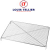 Volette tissée rectangulaire - inox - 30,5 x 22 cm - Combrichon |Art. 3100551540608 - Vue 1