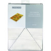 Volette tissée rectangulaire - inox - 30,5 x 22 cm - Combrichon |Art. 3100551540608 - Vue 3