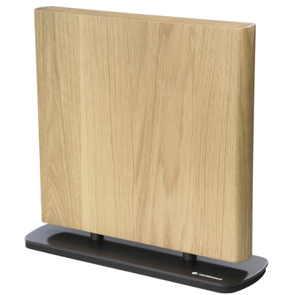 FULLHI Porte-Couteau Magnétique Double Face En Bois D'Acacia 40.3x21.5cm - Support Mural Fort Pour Couteaux De Cuisine
