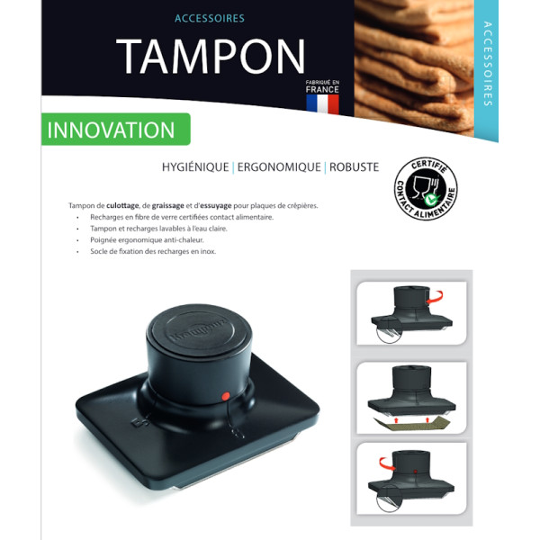 Tampon D'essuyage DIMEXACT - Pour Retirer Poussière Avant Pose De Film Sur Vitre/carrosserie - Sans Résidu