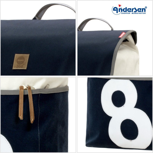 Unus Shopper 360° Mole 8. Chariot 2 roues 41L - Andersen Shopper | Art. 140-093-08 - Vue 3