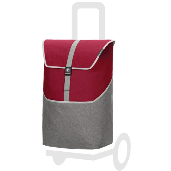 Lasse. Sac pour chariot 59L rouge - Andersen Shopper | Art. 2-143-70 - Vue 1