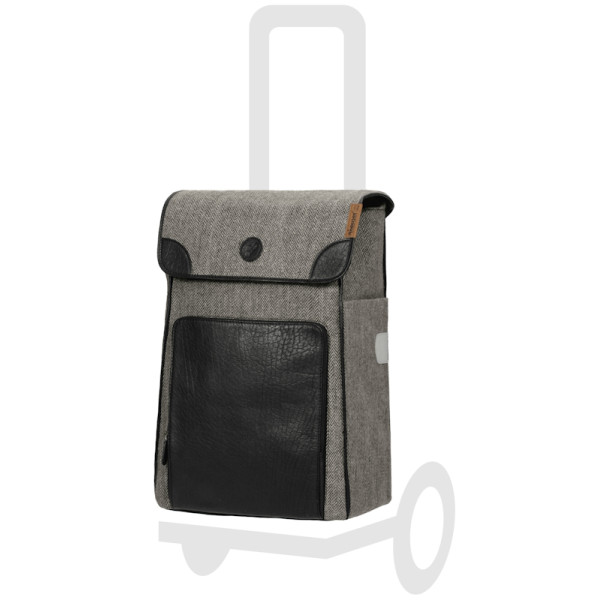 Elik. Sac pour chariot 38L Gris - Andersen Shopper | Art. 2-228-80 - Vue 1