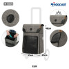 Elik. Sac pour chariot 38L Gris - Andersen Shopper | Art. 2-228-80 - Vue 2