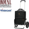 Royal Shopper Carl. Chariot de 2 roues 44L Noir - Recycle - Andersen Shopper | Art. 166-229-80 - Vue 1