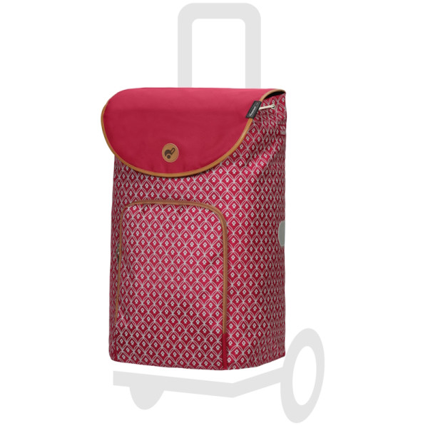 Quattro Shopper Famke. Sac pour chariot 47L Rouge- Andersen Shopper | Art. 185-174-70 - Vue 1