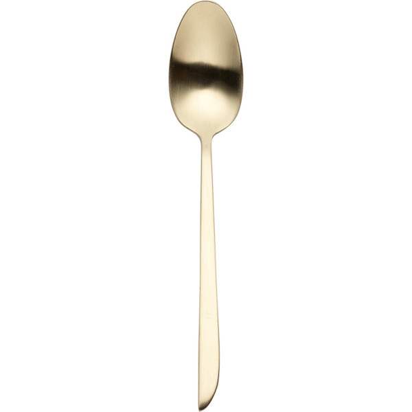 Orca Champagne. Cuillère moka inox poli mat (4 mm) - Eternum | Art. 5413521489264