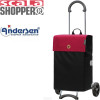 Scala Shopper Hera. Chariot 2 roues 44L Rouge - Andersen Shopper | Art.112-004-74 - Vue 1