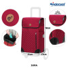 Treppensteiger Scala Shopper Sofia. Sac pour chariot 43L Rouge - Andersen Shopper | Art. 2-202-70 - Vue 2
