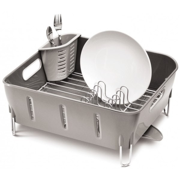 Egouttoir compact plastic GRIS
