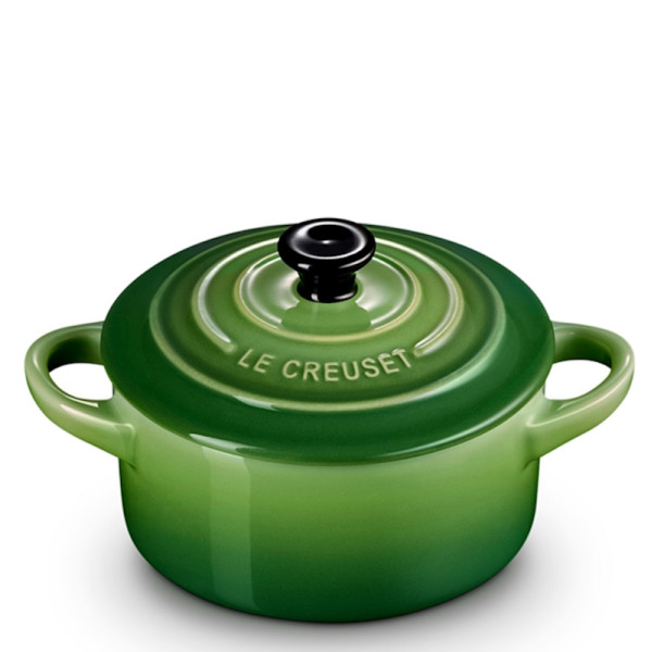 Mini Cocotte céramique Vert Bamboo, 10 cm - Le Creuset | Art. 0843251165728 - Vue 1