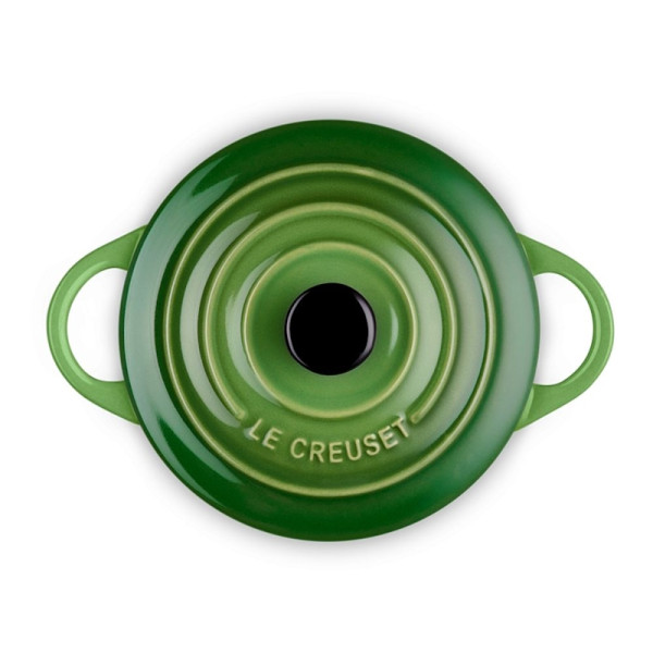 Mini Cocotte céramique Vert Bamboo, 10 cm - Le Creuset | Art. 0843251165728 - Vue 3
