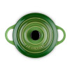 Mini Cocotte céramique Vert Bamboo, 10 cm - Le Creuset | Art. 0843251165728 - Vue 3