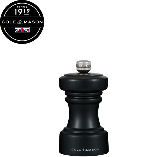 Hoxton. Moulin à poivre ou à sel de 10,5 cm Noir - Cole & Mason | Art. 5011268822834