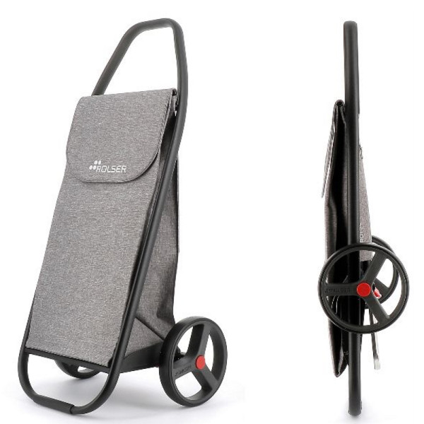 Com Tweed 8. Chariot de course pliante 2 roues 53L, Gris - Rolser | Art. 8420812993970 - Vue 2