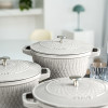 Twister. Cocotte ronde en fonte Truffe Blanche de 20 à 24 cm - Staub | Art. 3272340056727 - vue 7