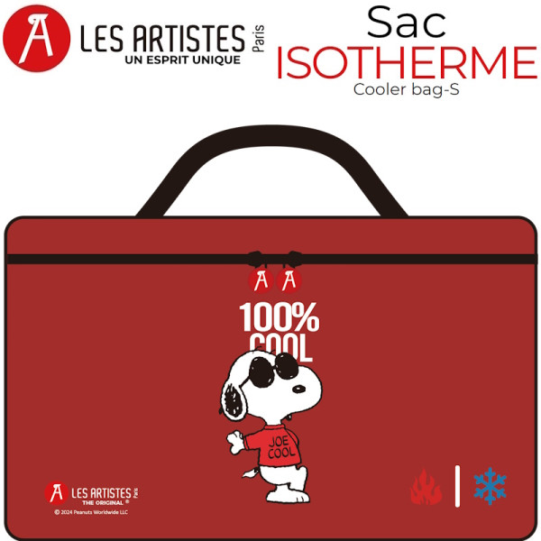 Cooler Bag S. Sac Isotherme de 4,5L Cool Snoopy - Les Artistes Paris | Art. 3614300016349