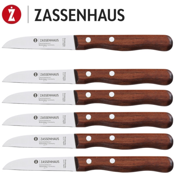 Couteau à légumes 7,5 cm, bois de cerisier - Zassenhaus | Art. 4006528058741