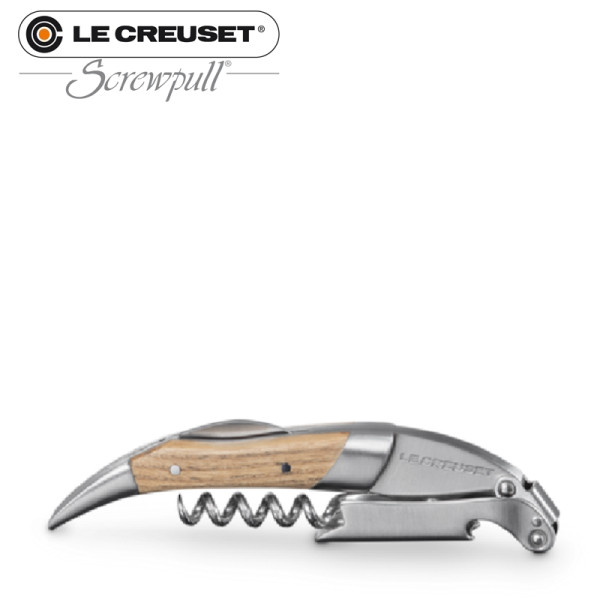 WT-110. Tire-bouchon de table + découpe capsule Chêne FSC - Screwpull | Art. 0630870352819