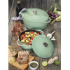 Provence. Cocotte en fonte de 24 à 26 cm jade - Küchenprofi | Art. 4007371073608 - vue 3