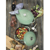 Provence. Cocotte en fonte de 24 à 26 cm jade - Küchenprofi | Art. 4007371073608 - vue 4