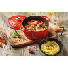 Provence. Cocotte en fonte de 20 à 28 cm rouge - Küchenprofi | Art. 4007371070690 - vue 5