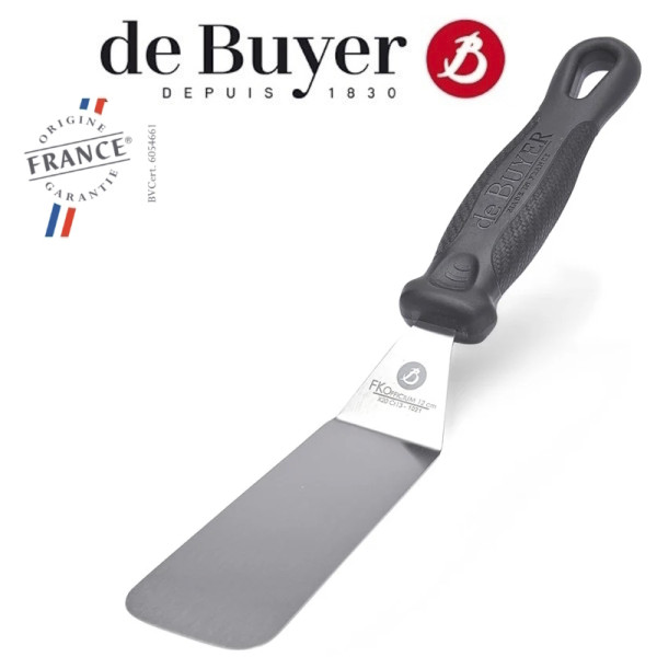 FKO. Spatule de service coudée pleine 29 cm - De Buyer | Art. 4236.00