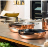 Toscana. Sauteuse en cuivre avec couvercle 28 cm, 4,5 L - induction - Mepra |Art. 30123128 - vue 2