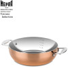 Toscana. Sauteuse en cuivre avec couvercle 28 cm, 4,5 L - induction - Mepra |Art. 30123128 - vue 3