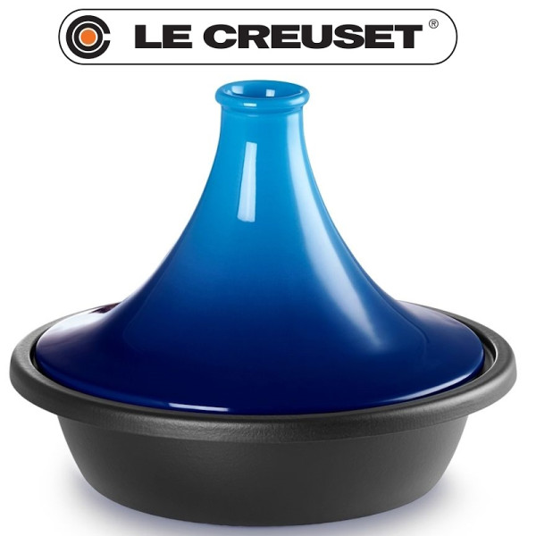 Tajine en fonte 31 cm bleu Azur - Le Creuset | Art. 0024147328537