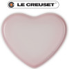 Plat de présentation Cœur en céramique 32 cm rose - Le Creuset | Art. 80616327770003 - vue 2