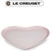 Plat de présentation Cœur en céramique 32 cm rose - Le Creuset | Art. 80616327770003 - vue 1