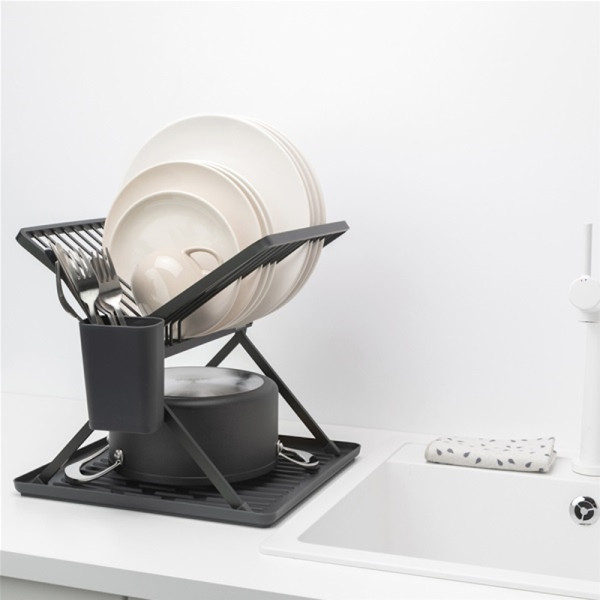 Sink Side. Petit égouttoir à vaisselle pliable, 37x33x31,5 cm - Brabantia | Art. 8710755139406 - vue 2