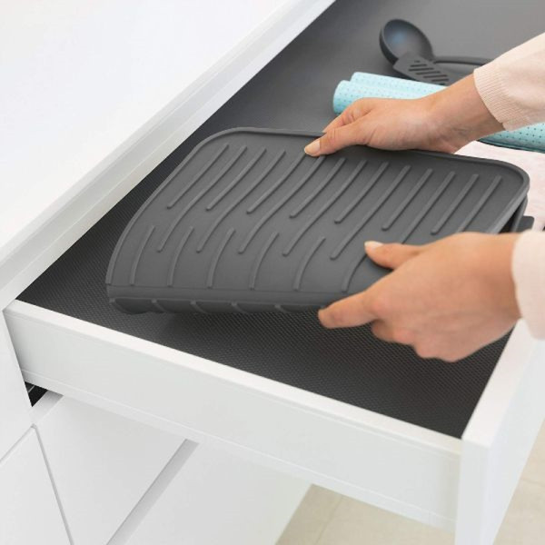 Sink Side. Tapis égouttoir en silicone, 43,8x32,5 cm - Brabantia | Art. 8710755117442 - vue 5