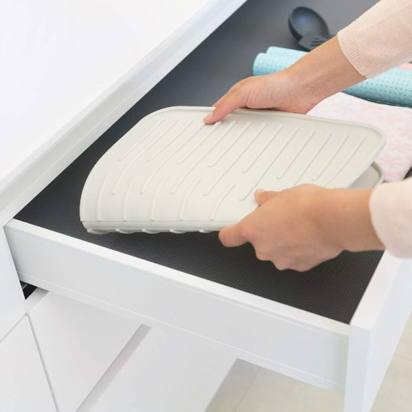 Sink Side. Tapis égouttoir en silicone, 43,8x32,5 cm - Brabantia | Art. 8710755117466 - vue 4