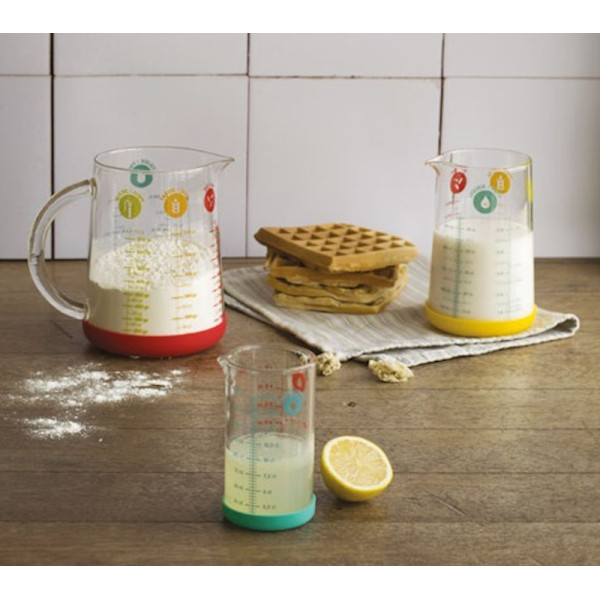 Verre mesureur de 0,2L à 1,0L - Pebbly - vue 1