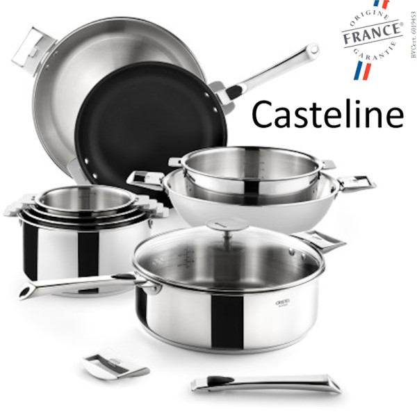 Casteline. Casserole tout inox 20 cm - Cristel | Art. 3358570032325 - vue 4