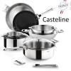 Casteline. Casserole tout inox 20 cm - Cristel | Art. 3358570032325 - vue 4