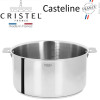 Casteline. Casserole tout inox 20 cm - Cristel | Art. 3358570032325 - vue 1