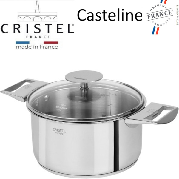 Casteline. Casserole tout inox 20 cm - Cristel | Art. 3358570032325 - vue 9