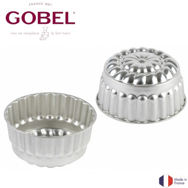 Gobel. Diplomate ou Bavarois 18 cm - fer blanc - Tellier | Art. 3075301246102
