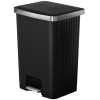 Hana 2. Poubelle à pédale 70L Noir - Eko | Art. 8713631205998 - vue 1