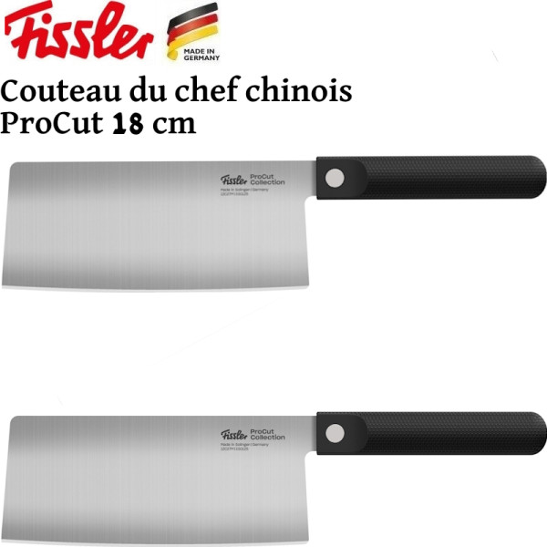 ProCut Collection. Couteau du chef chinois 18 cm - Fissler |Art. 4009209420615 - vue 2