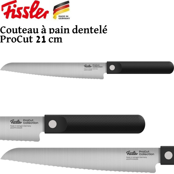 ProCut Collection. Couteau à pain dentelé 21 cm - Fissler | Art. 4009209420639 - vue 1